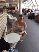 sitting in heathrow business class