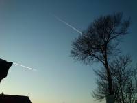 planes in the sky