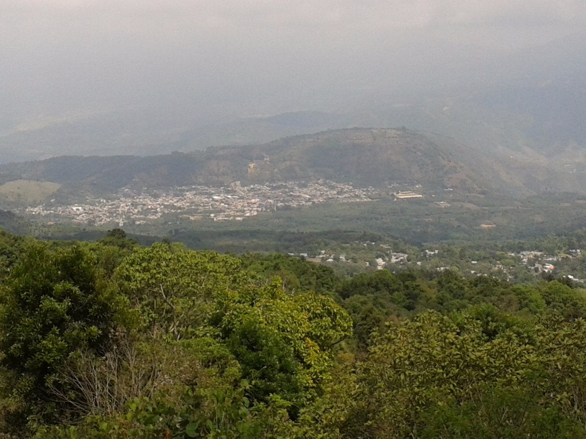 view from pacaya volcano guatemala