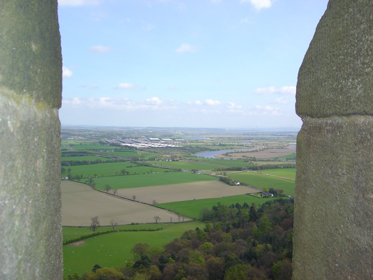 view from wallace monument