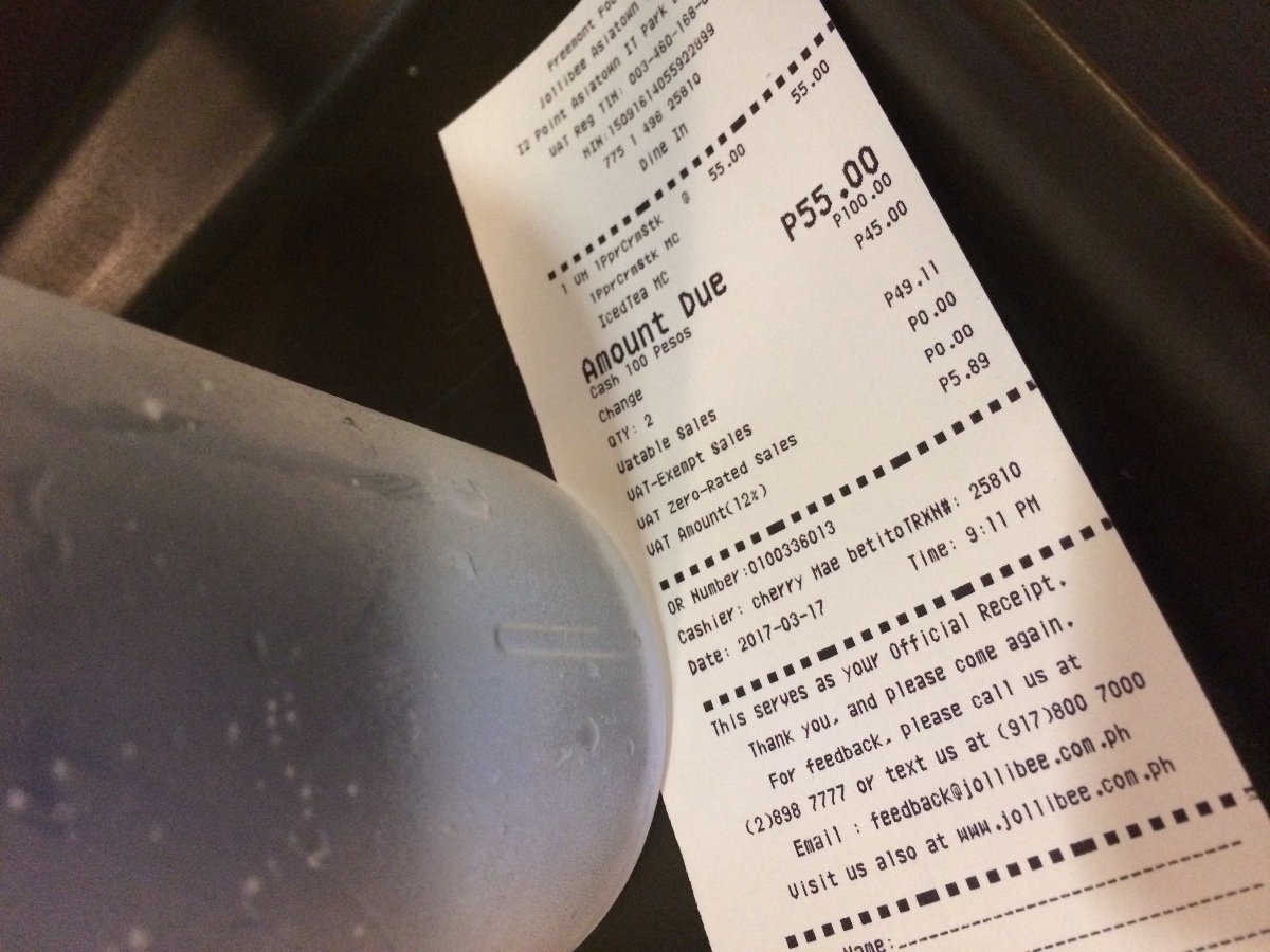 Receipt