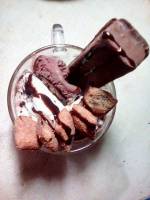 ice cream chocolate vanilla flavor chill sweet homemade DIY syrup yummy delicious