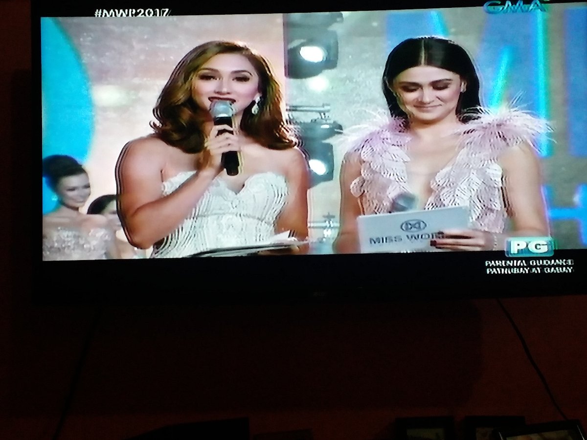 Awarding , miss world philippines 2017, channel 7, GMA