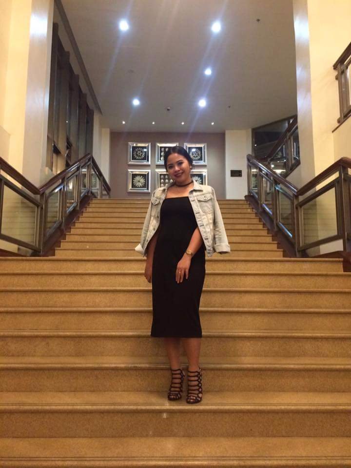 Stairway pose