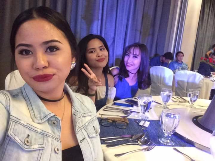 With my girls