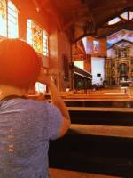 The beautiful church in leyte