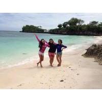 Friends, travel, resort life, selfie, malapascua island