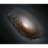 M64, Black Eye Galaxy, Evil Eye Galaxy, copyright Nasa and the hubble heritage team STScI